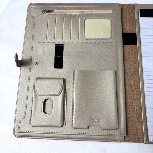 Toplive Business Executive Padfolio Conference Folder EUC - Picture 8 of 12